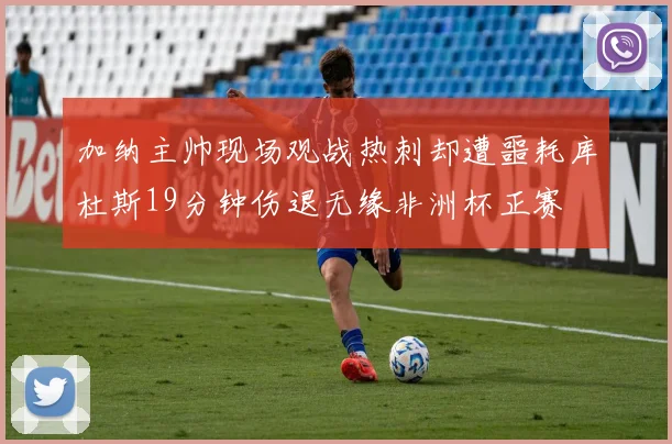 加纳主帅现场观战热刺却遭噩耗库杜斯19分钟伤退无缘非洲杯正赛