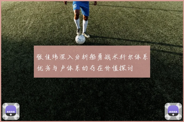 张佳玮深入分析船勇战术科尔体系优劣与卢体系的存在价值探讨