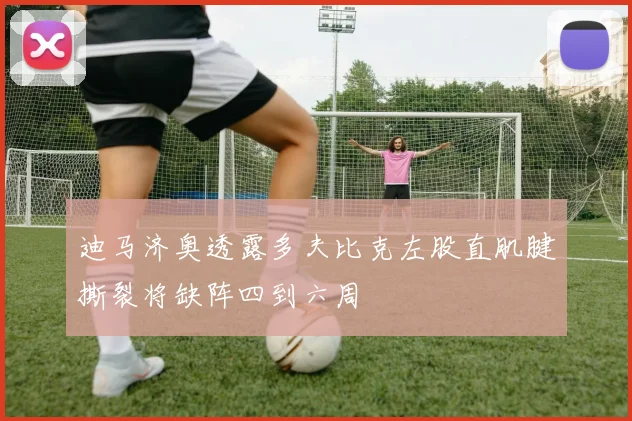 迪马济奥透露多夫比克左股直肌腱撕裂将缺阵四到六周